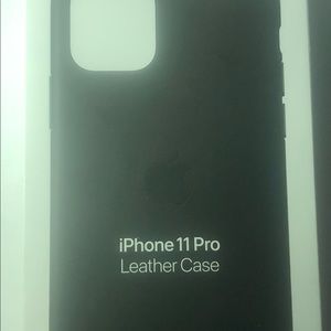 iPhone 11 leather case